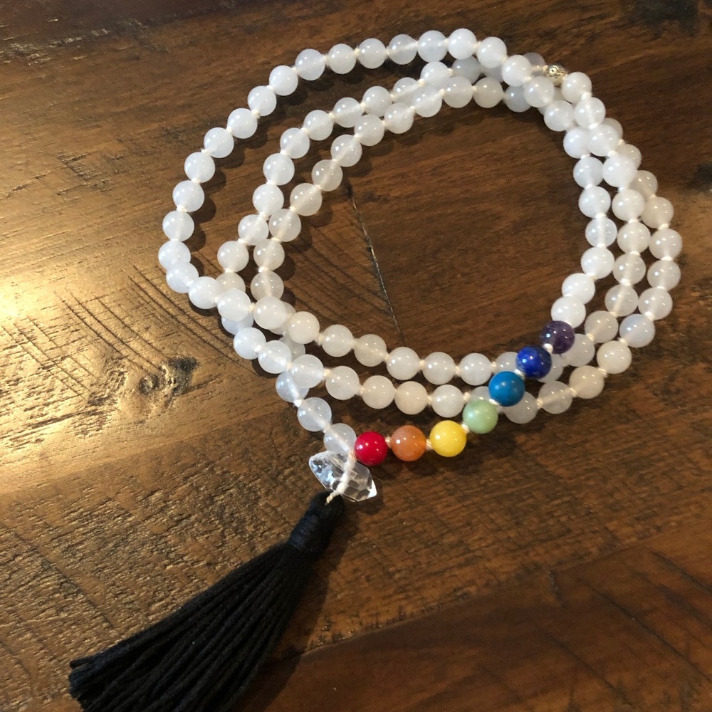 Chakra mala beads